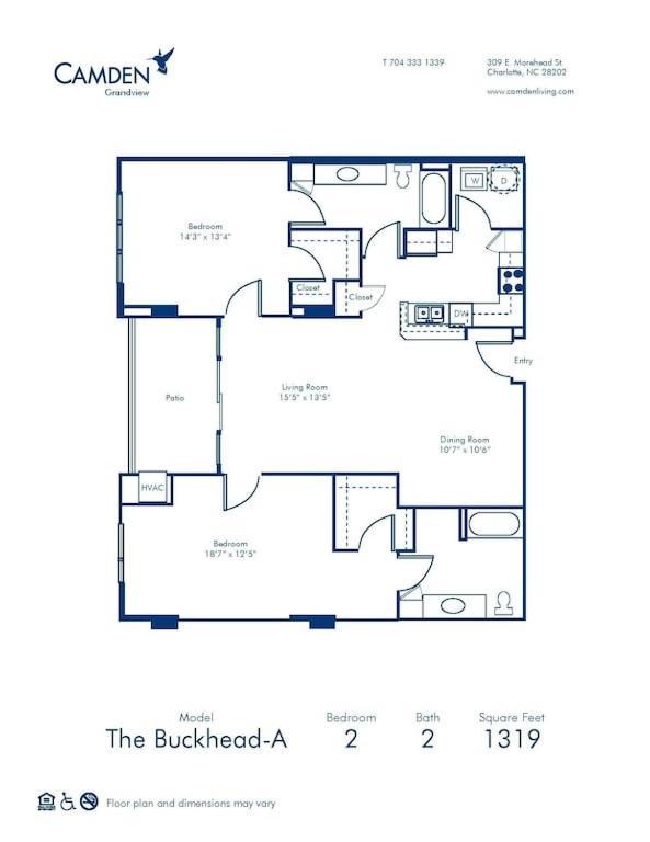 Spacious 2 Bedroom 2 Bathroom Apartment With Balcony In Uptown Charlotte! City Views & Free Parking! Экстерьер фото